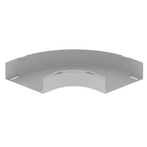 UNEX APARELLAJE ELECTRICO - 66 CURVA PIANA 90 GRIGIO 100X300 U48X
