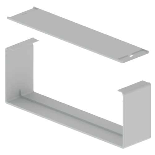 UNEX APARELLAJE ELECTRICO - 66 COPRI-GIUNZIONI GRIGIO 100X300 U48X