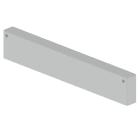 UNEX APARELLAJE ELECTRICO - Coperchio finale Unex 60x400 in U23X