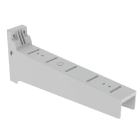 UNEX APARELLAJE ELECTRICO - Supporto orizzontale isolante Unex 500 mm in U23X