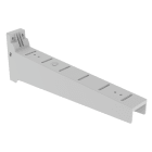 UNEX APARELLAJE ELECTRICO - Supporto orizzontale isolante Unex 600 mm in U23X