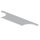 UNEX APARELLAJE ELECTRICO - Coperchio derivazione T grigio RAL7035 600 U23X 66629