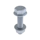 UNEX APARELLAJE ELECTRICO - Bulloni Unex DIN 6921 M8X35 in Galvanizzato classe 6 66849-C6