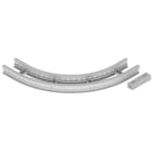 UNEX APARELLAJE ELECTRICO - 67 CURVA PIANA 90 GRIGIO 85X200 R600 U4