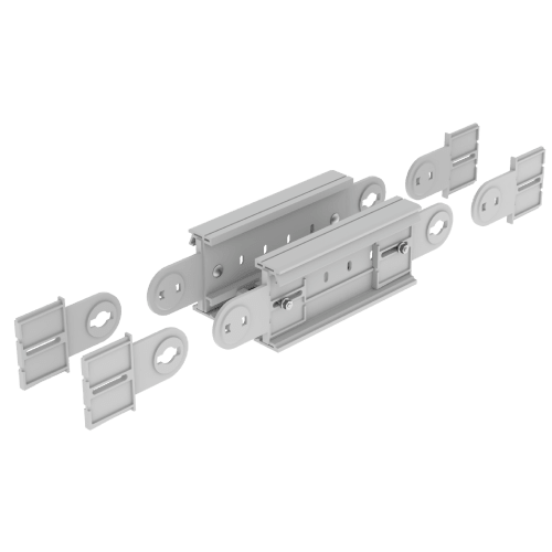 UNEX APARELLAJE ELECTRICO - 67 ANGOLO VERTICALE GRIGIO 135X200 U48X 67232-44