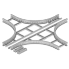 UNEX APARELLAJE ELECTRICO - Derivazione piana a croce Unex 85x300 R600 in U23X 67309-04