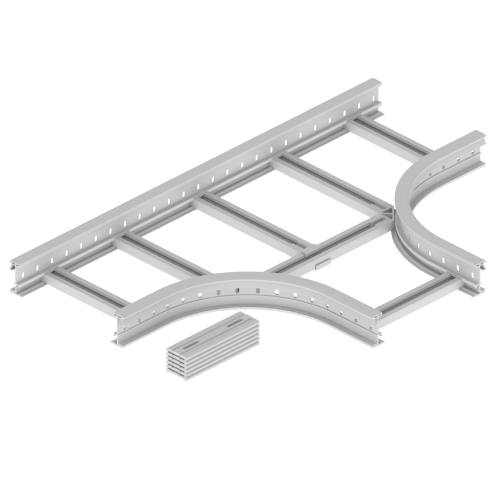 UNEX APARELLAJE ELECTRICO - 67 DERIVAZIONE T GRIGIO 85X400 R300 U48X 67418-44