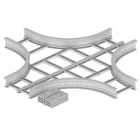 UNEX APARELLAJE ELECTRICO - Derivazione piana a croce Unex 135x400 R600 in U23X 67429-04