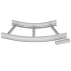 UNEX APARELLAJE ELECTRICO - 67 CURVA PIANA 45  GRIGIO 85X500 R600 U4 67517-44