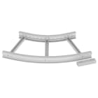 UNEX APARELLAJE ELECTRICO - Curva piana 45º Unex 85x600 R600 in U23X 67617-04