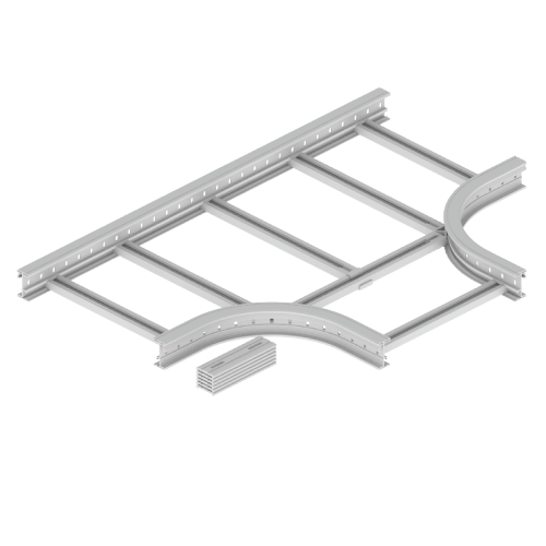 UNEX APARELLAJE ELECTRICO - 67 DERIVAZIONE T GRIGIO 85X600 R300 U48X 67618-44