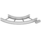 UNEX APARELLAJE ELECTRICO - 67 CURVA PIANA 90  GRIGIO 135X600 R600 U 67627-44