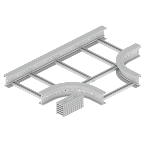 UNEX APARELLAJE ELECTRICO - 67 DERIVAZIONE T GRIGIO 135X600 R300 U48 67638-44