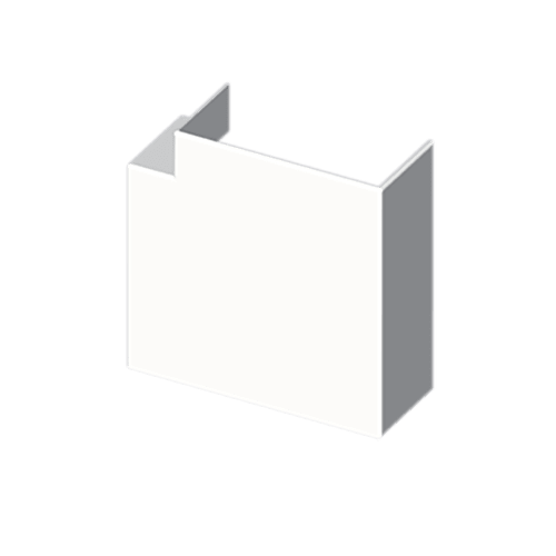 UNEX APARELLAJE ELECTRICO - 73 ANGOLO PIANO BIANCO RAL9010 60X60 U24 73231-2