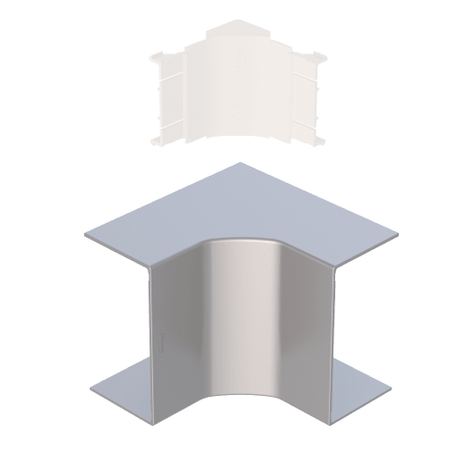 UNEX APARELLAJE ELECTRICO - 93 ANGOLO INTERNO ALLUMINIO 50X80 U24X 93320-03