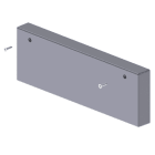 UNEX APARELLAJE ELECTRICO - Coperchio finale Unex 70x210 in U24X