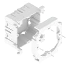 UNEX APARELLAJE ELECTRICO - Supporto porta apparecchi universale e scatola interasse 60 mm in U24X 93709