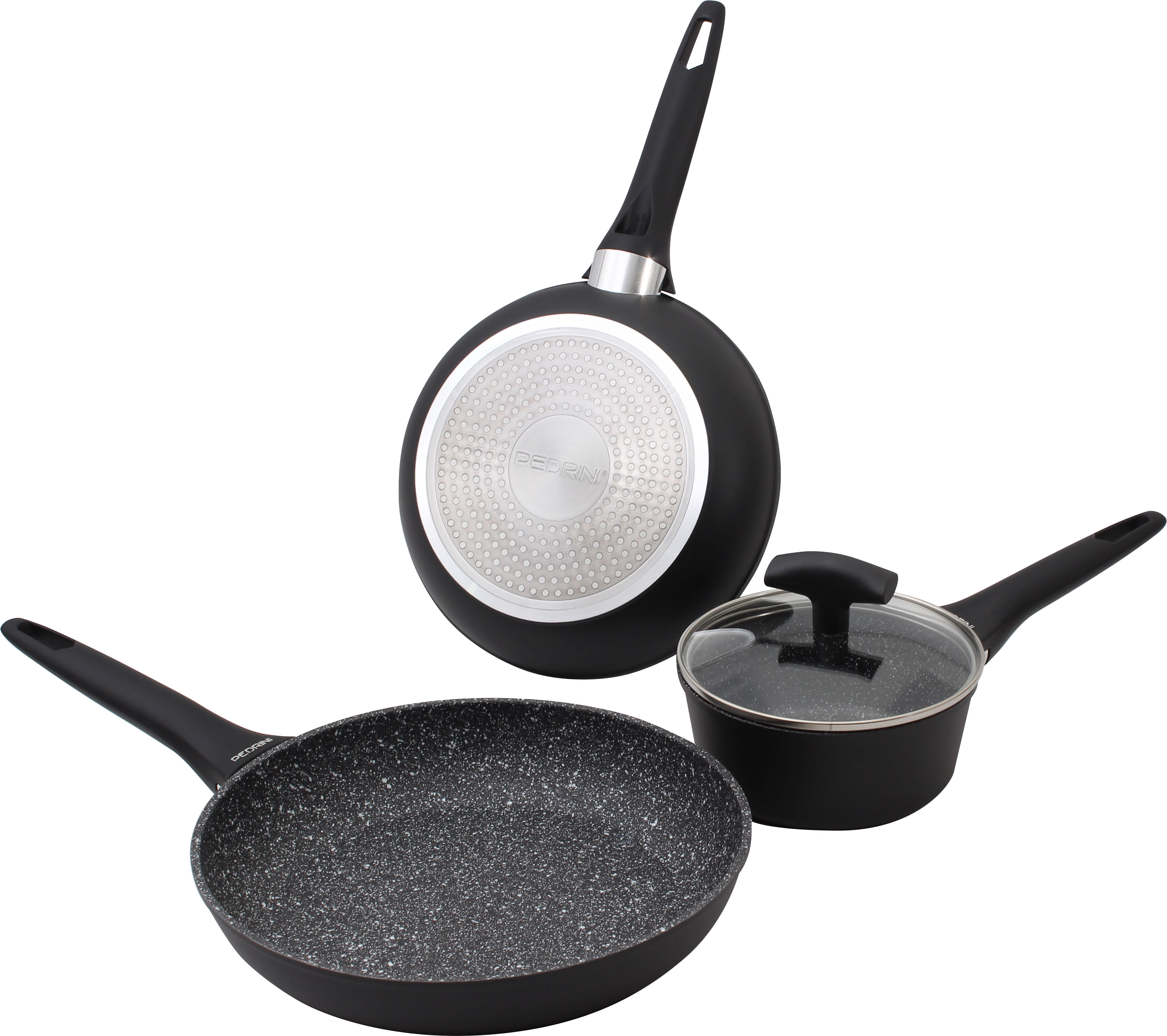 PEDRINI PPL - BATTERIA 8 PEZZI MOONSTONE INDUCTION