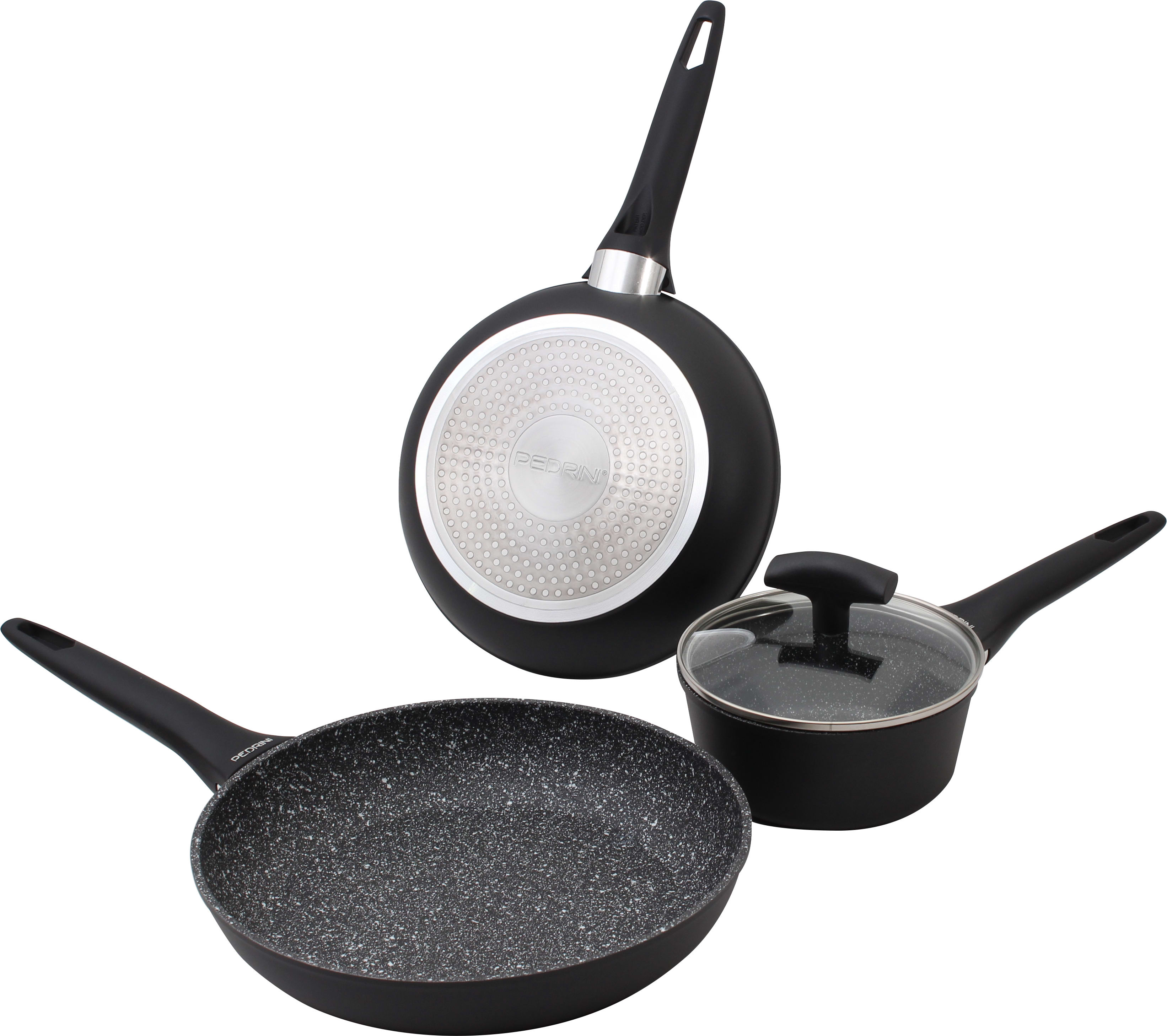 PEDRINI PPL - BATTERIA 8 PEZZI MOONSTONE INDUCTION