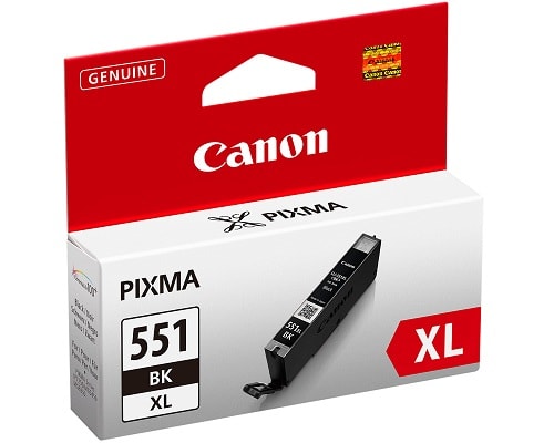 CANON - CARTUCCIA INK CLI-551XL BLACK BLISTER CAO6443B001