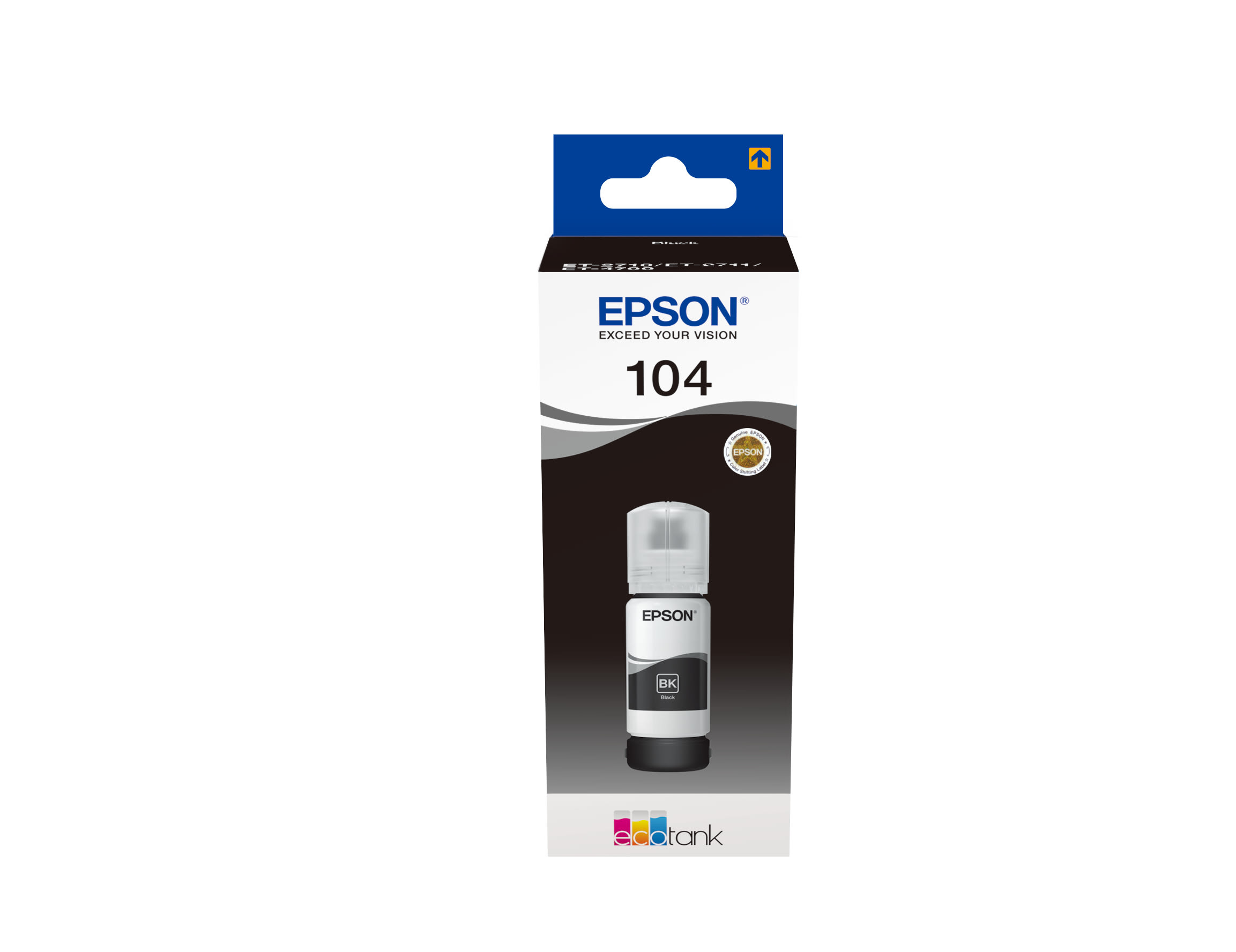EPSON - FLACONE ECOTANK 104 NERO T009140