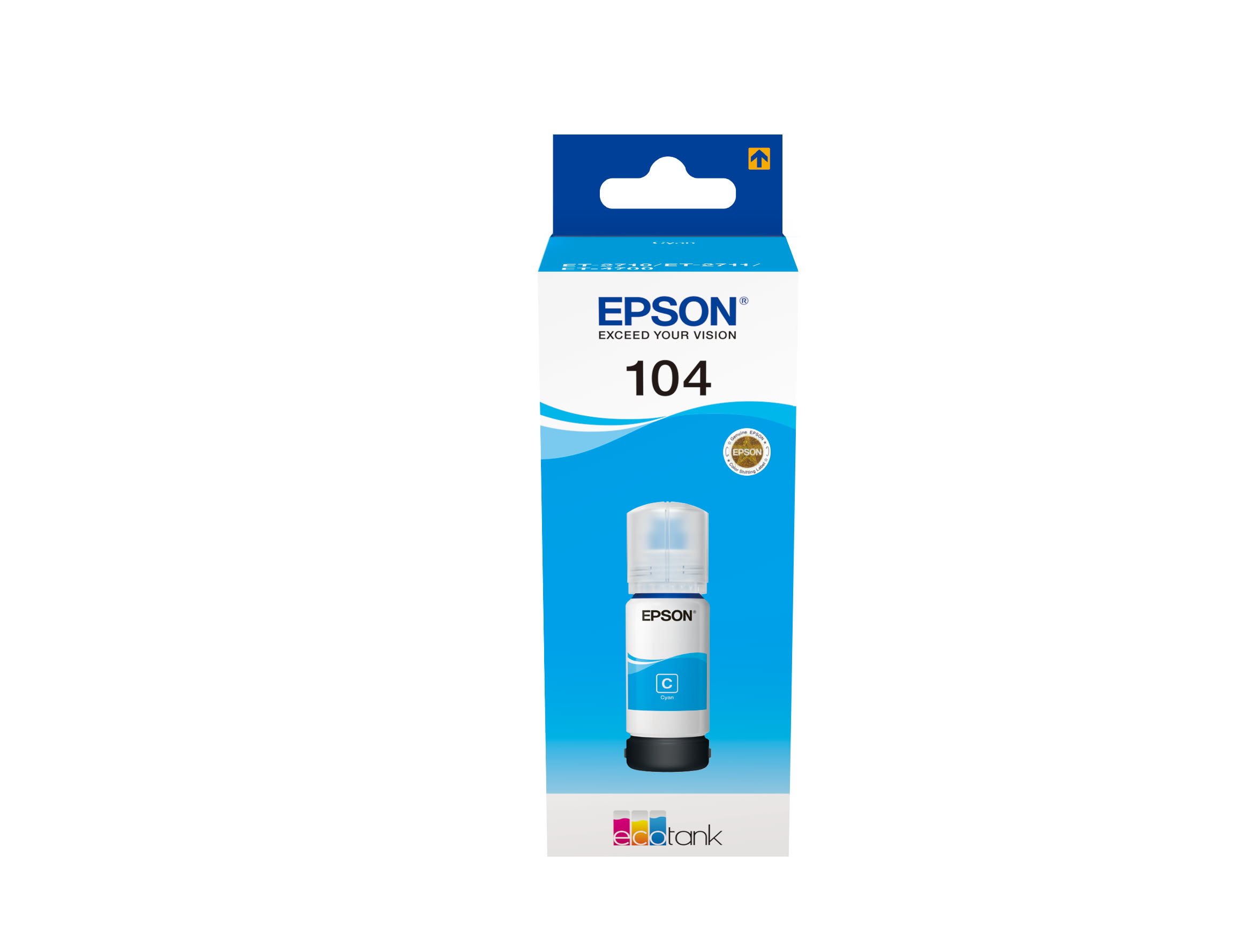 EPSON - FLACONE ECOTANK 104 CIANO T00P240 EPSC13T00P240