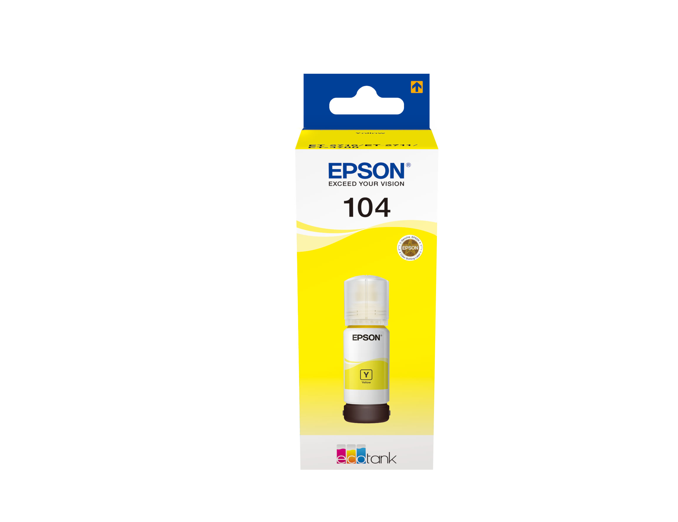 EPSON - FLACONE ECOTANK 104 GIALLO T00P440 EPSC13T00P440