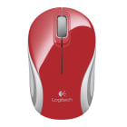 LOGITECH - MINI MOUSE WIRELESS M187 RED