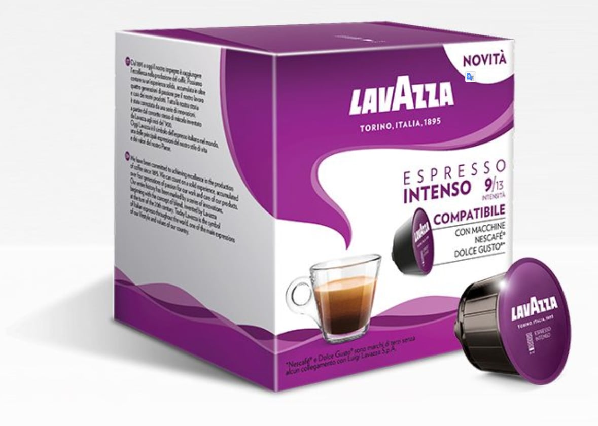 LUIGI LAVAZZA SPA - 16 CAPSULE CAFFE'DOLCEGUSTO INTENSO