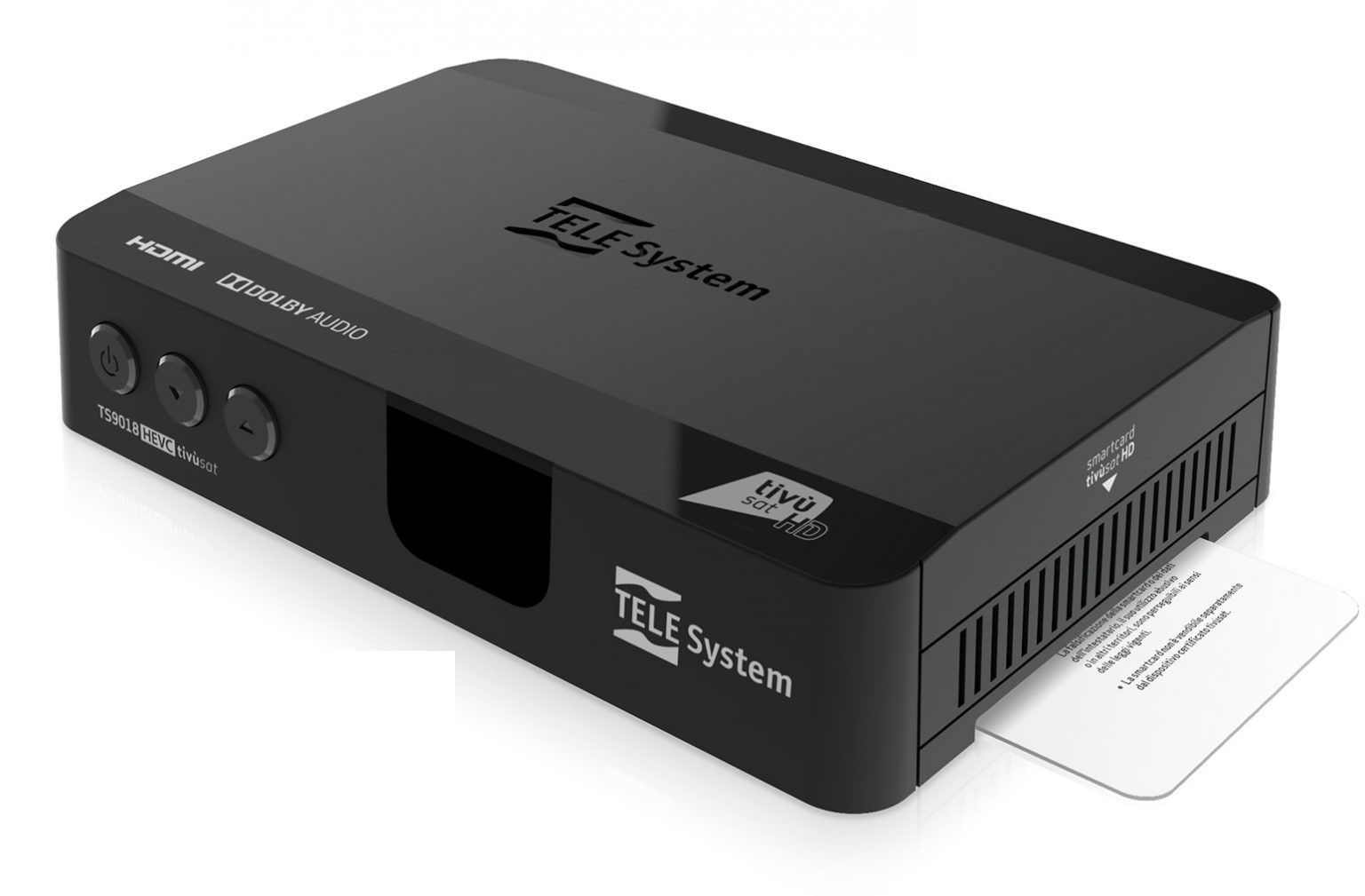 TELESYSTEM - DECODER TVSAT HD TS9018 USB HEVC