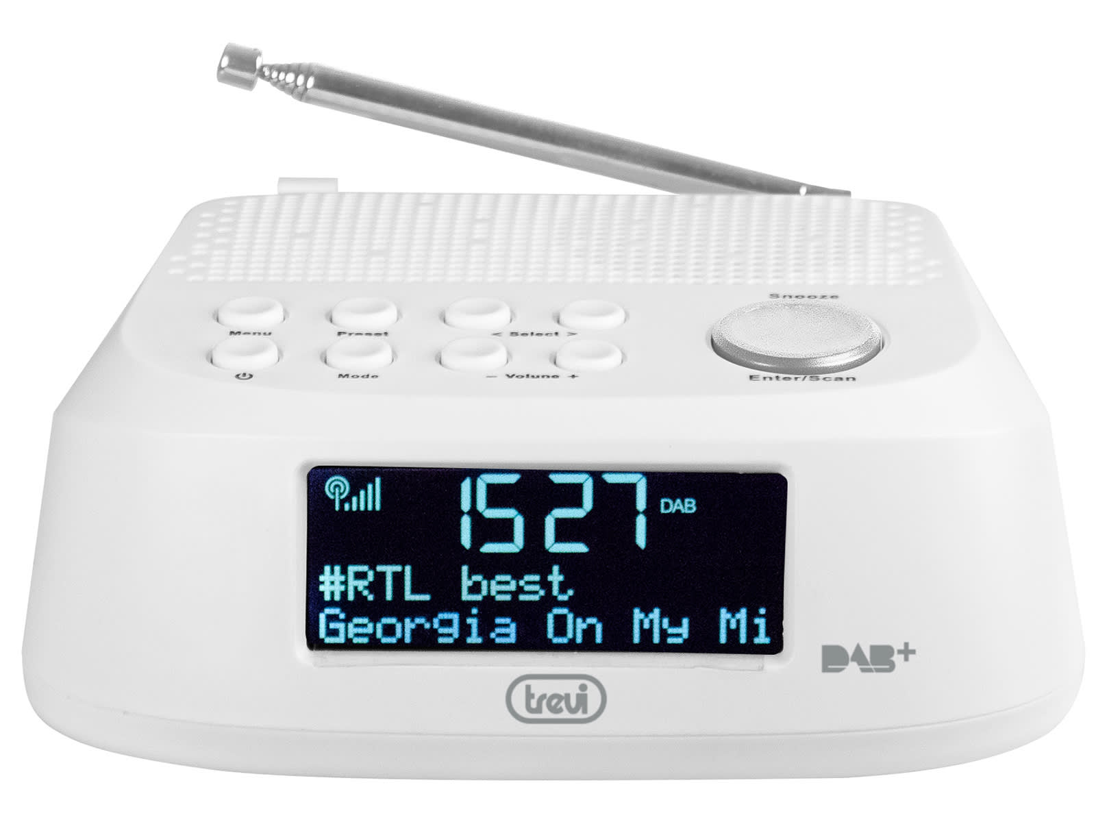 TREVI - DAB RADIOSVEGLIA DAB BIANCO