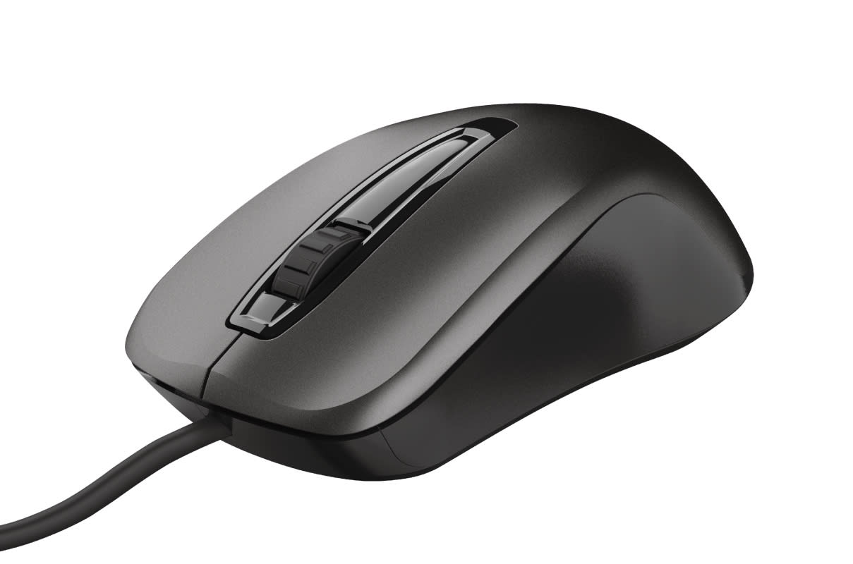 TRUST - CARVE WIRED MOUSE