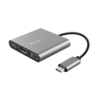 TRUST - DALYX 3-IN-1 USB-C ADAPTER