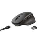 TRUST - OZAA RECHARGEABLE MOUSE BLACK