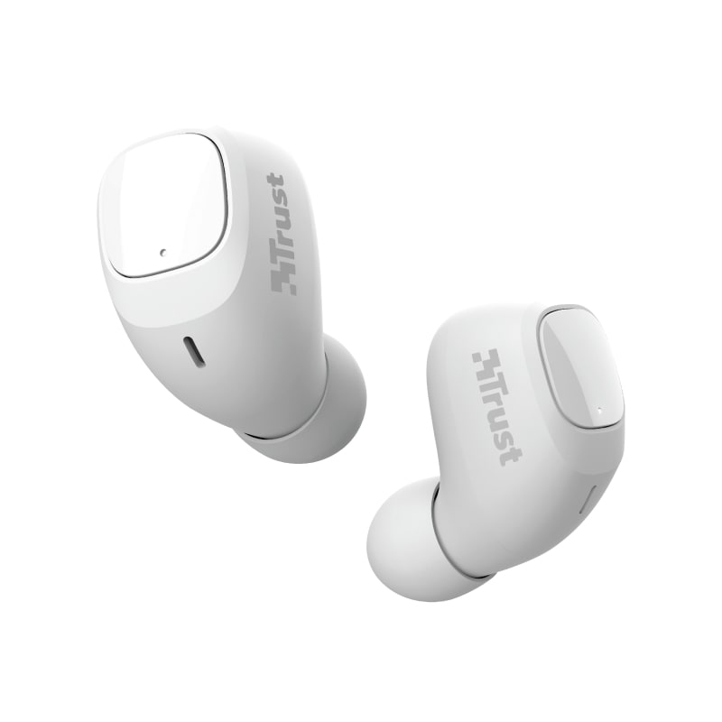 TRUST - AURICOLARI TRUE WIRELESS 5.0 BIANCO