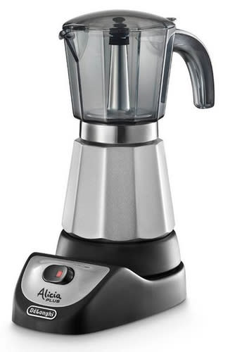 DELONGHI - MOKA ELETTRICA 2/4TAZZE DELONGHI SILVE DELEMKM4B
