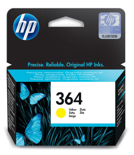 HEWLETT PACKARD - CART. INK GIALLO N.364 X C5380-C6380-D54 HEWCB320EE