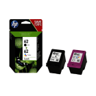 HEWLETT PACKARD - MULTIPACK HP 62 BK/CL BLISTER