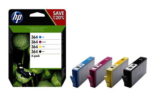 HEWLETT PACKARD - CARTUCCIA MULTIPACK HP 364 C/M/Y/BK
