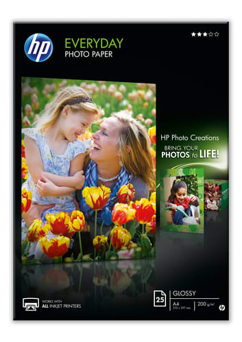 HEWLETT PACKARD - CARTA FOTOGRAFICA HP SEMI-LUCIDA A4