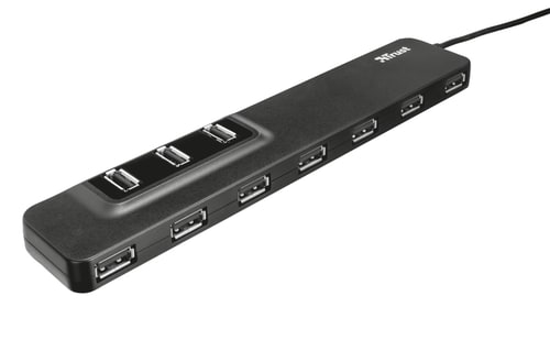 TRUST - OILA 10 PORT USB 2.0 HUB TRU20575