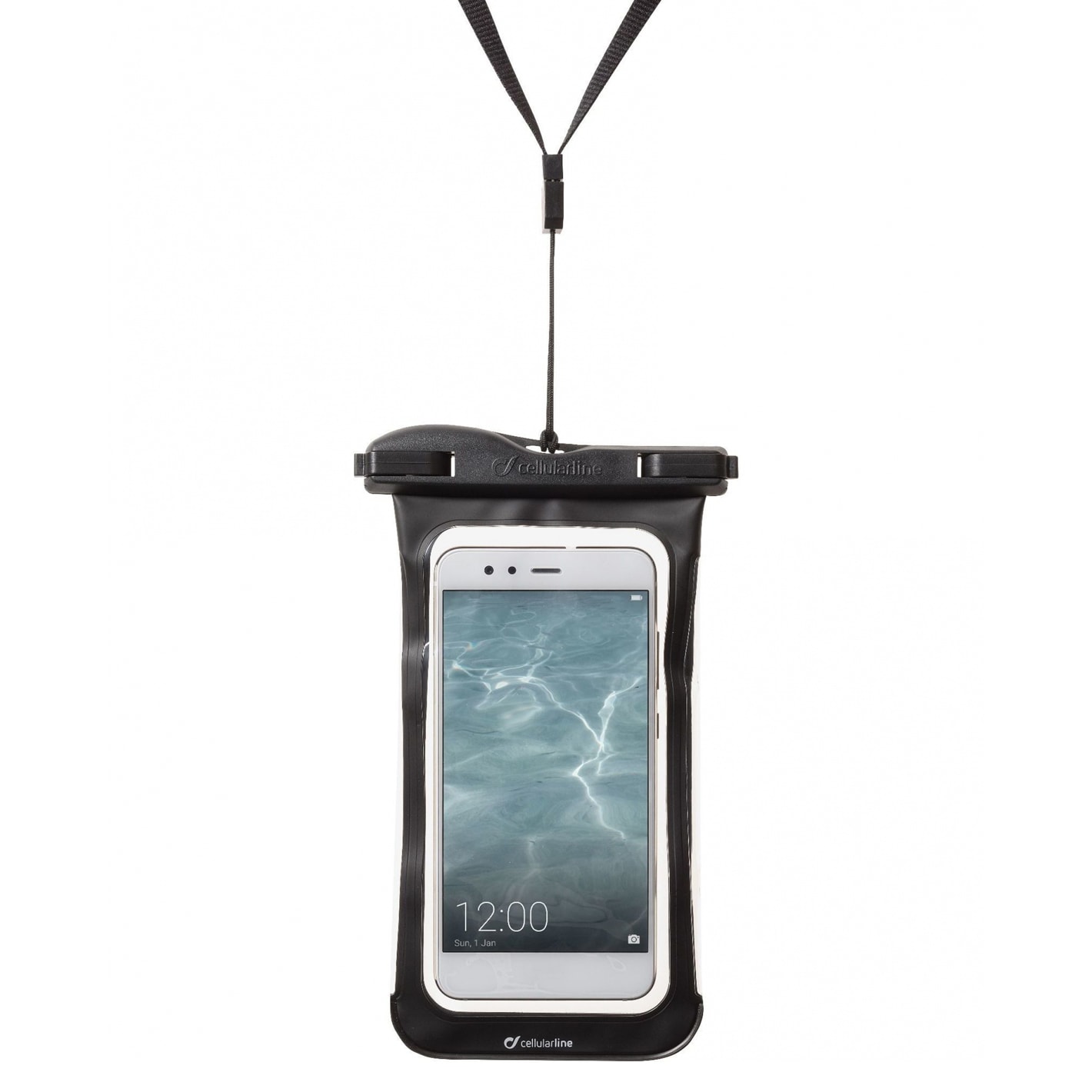 CELLULAR LINE - CUSTODIA IMPERM. VOYAGER UNIV. NERO CEEVOYAGER17K