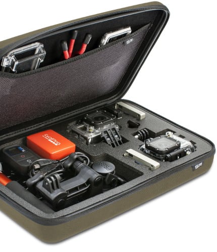 FORNITORE GENERICO - CASE GOPRO-EDITION 3.0 OLIVE - LARGE