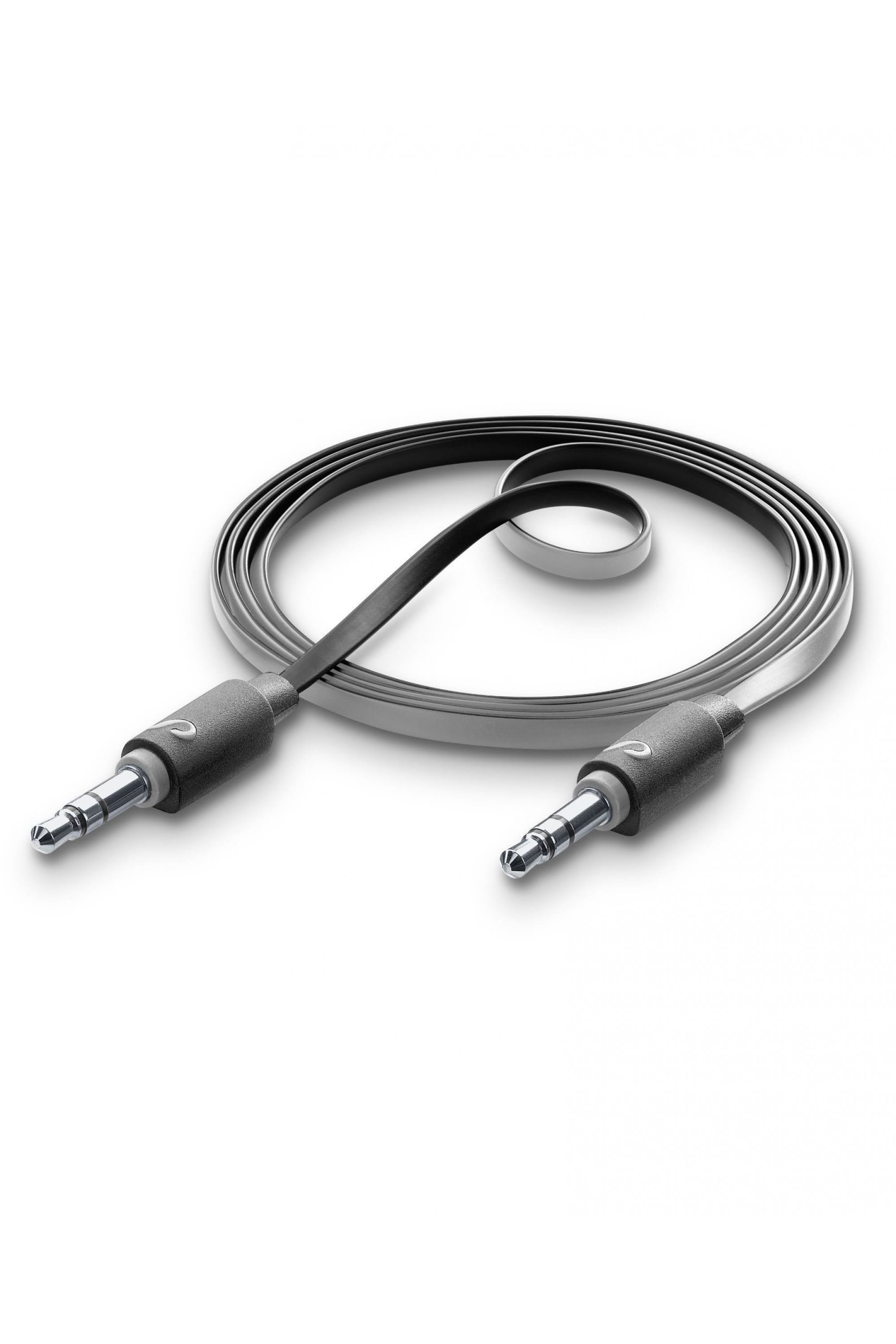 CELLULAR LINE - CAVO AUDIO ST 3.5/3.5 AU NERO
