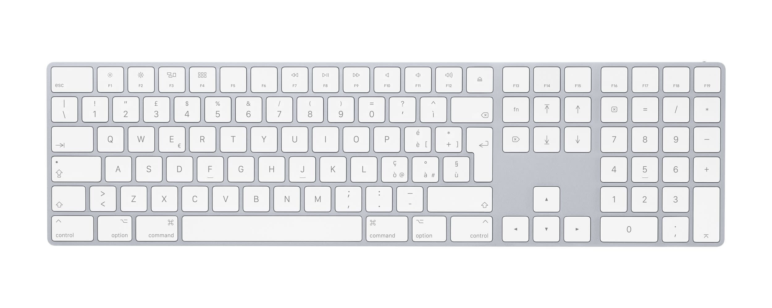 APPLE - TASTIERA MAGIC KEYBOARD CON TAST.NUMERIC APLMQ052TA