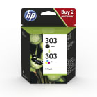 HEWLETT PACKARD - MULTIPACK HP 303 BK+CL BLISTER