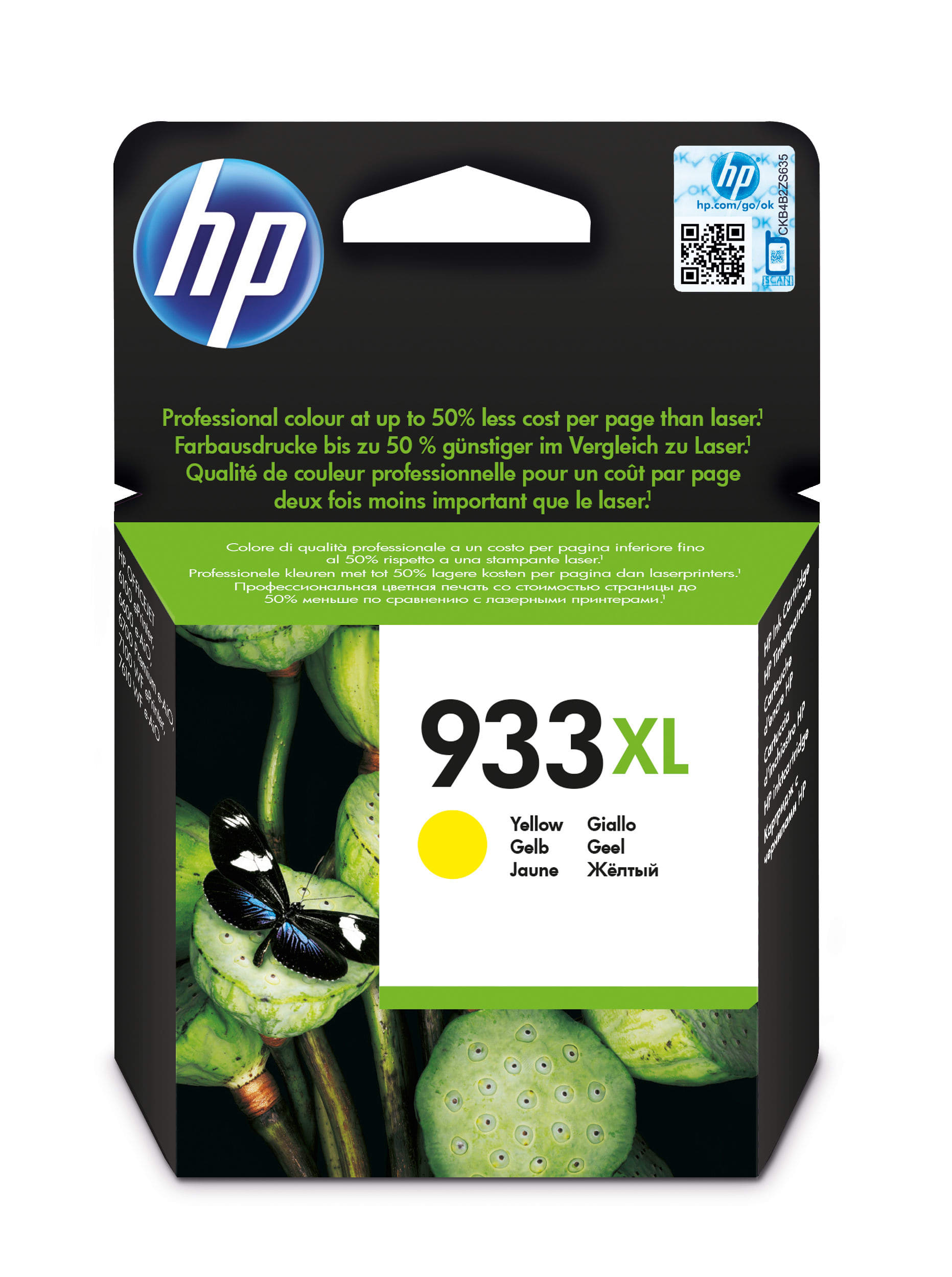 HEWLETT PACKARD - CARTUCCIA 933XL GIALLO