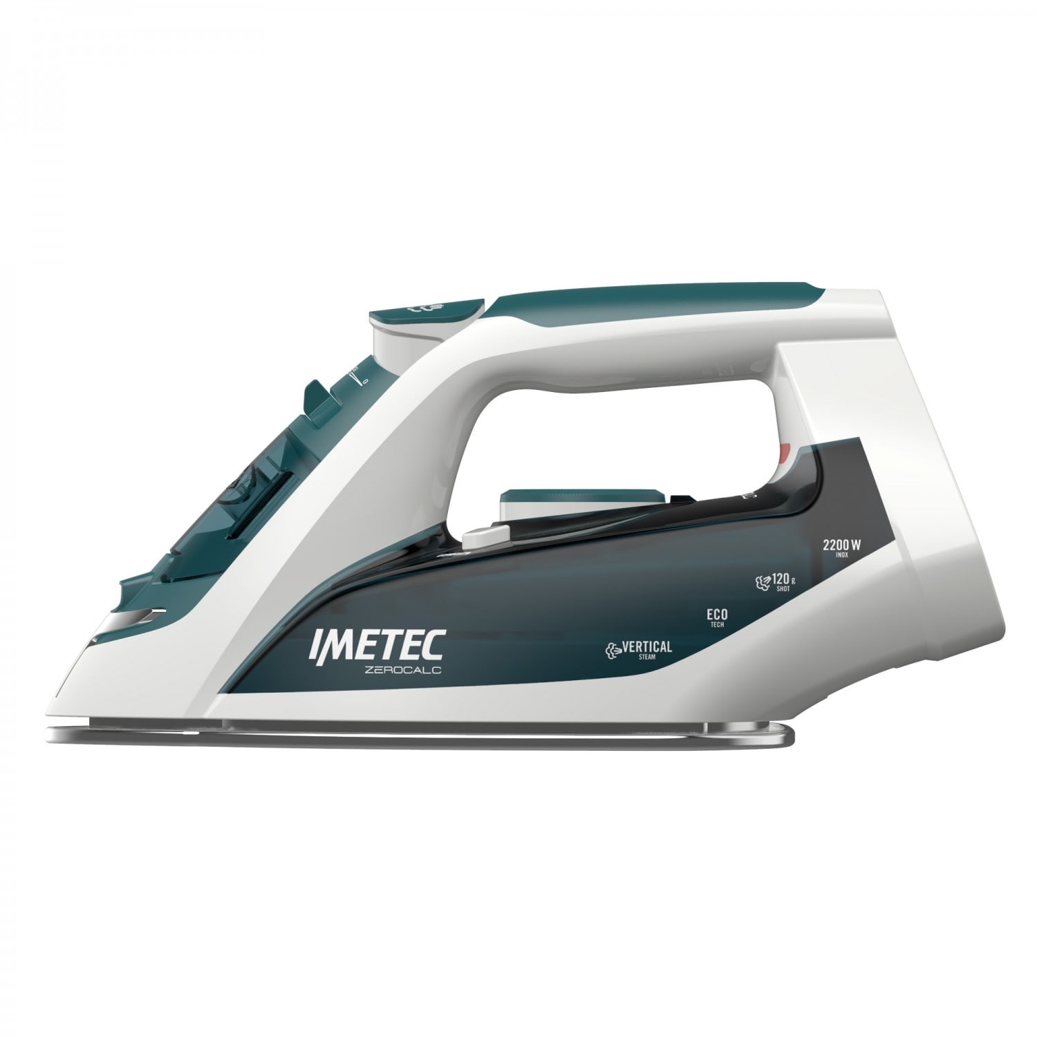 IMETEC - FERRO PIASTRA INOX 2200W VERT 2X ZEROCAL