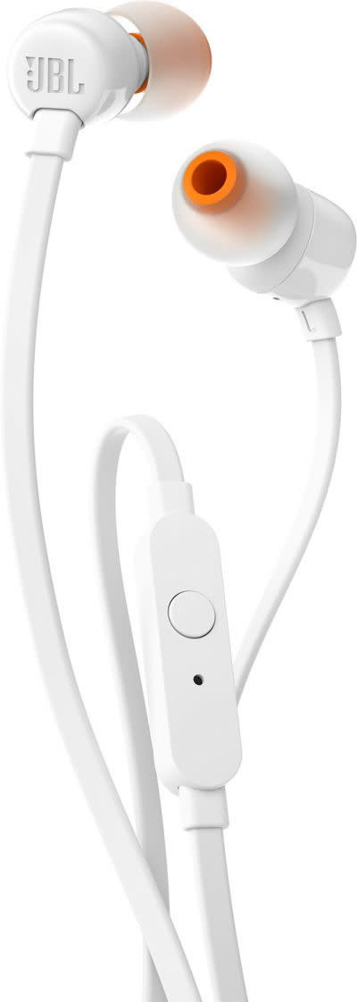 JBL - AURICOLARI CON COMANDO/MICROFONO BIANCO JBLT110WHT
