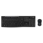 FORNITORE GENERICO - TASTIERA KIT WIREL. DESK MK270 + MOUSE O LOG920004512
